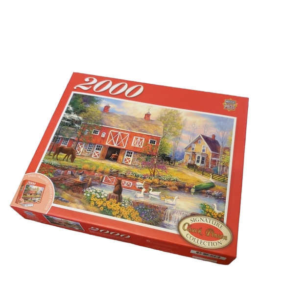 MasterPieces 2000 Pc Jigsaw Puzzle Chuck Pinson Signature Collection New - Picture 4 of 8